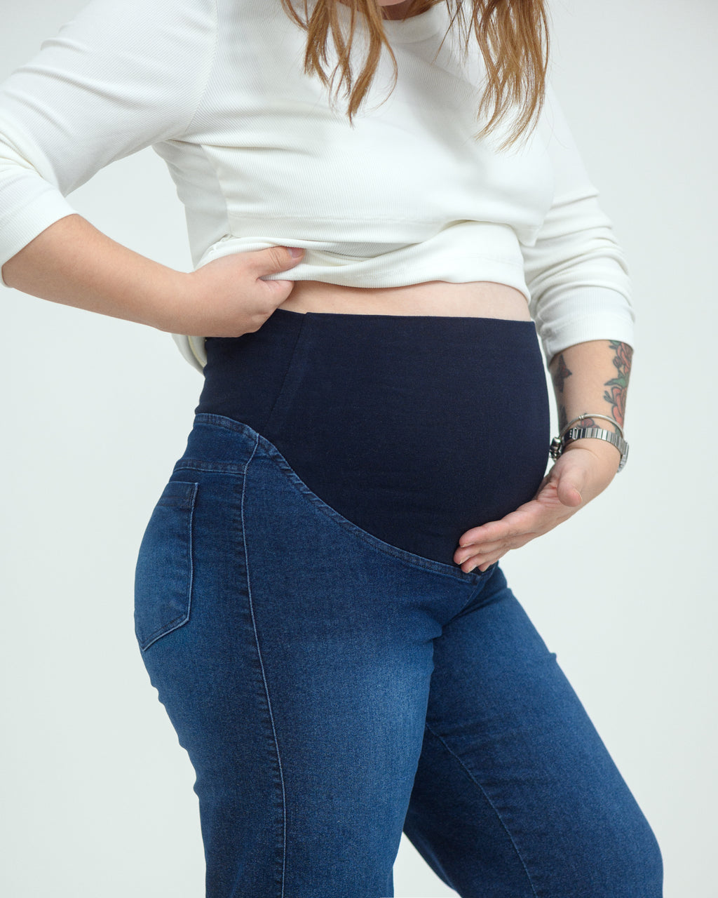 Jeans Palazzo - Azul