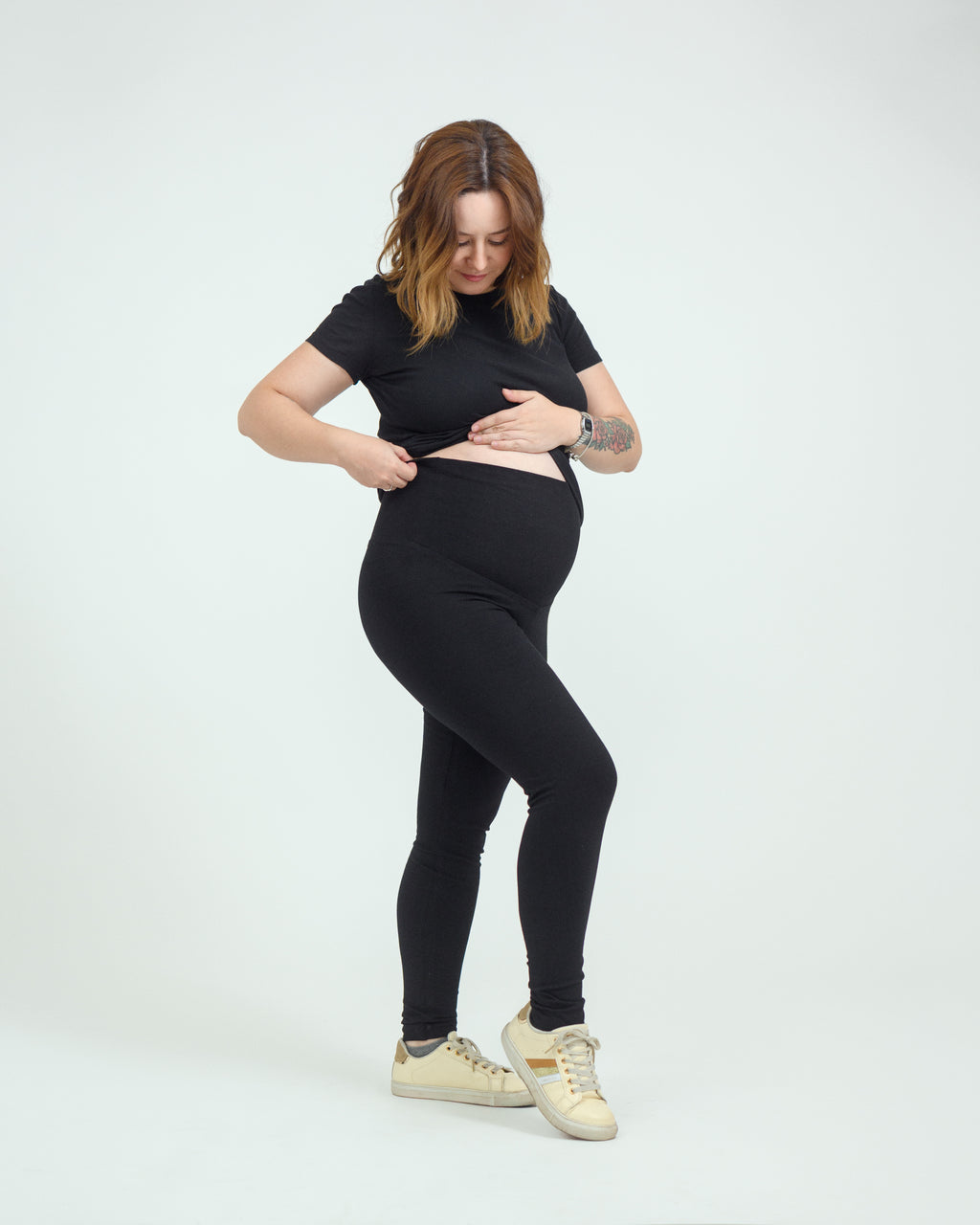 Calza Maternity - Negra