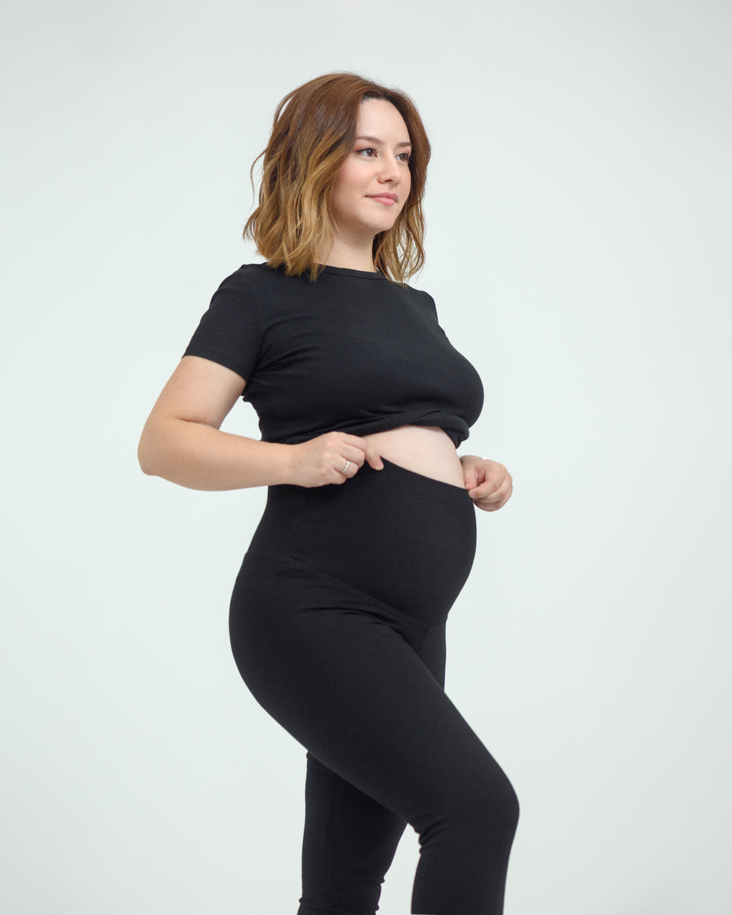 Calza Maternity - Negra
