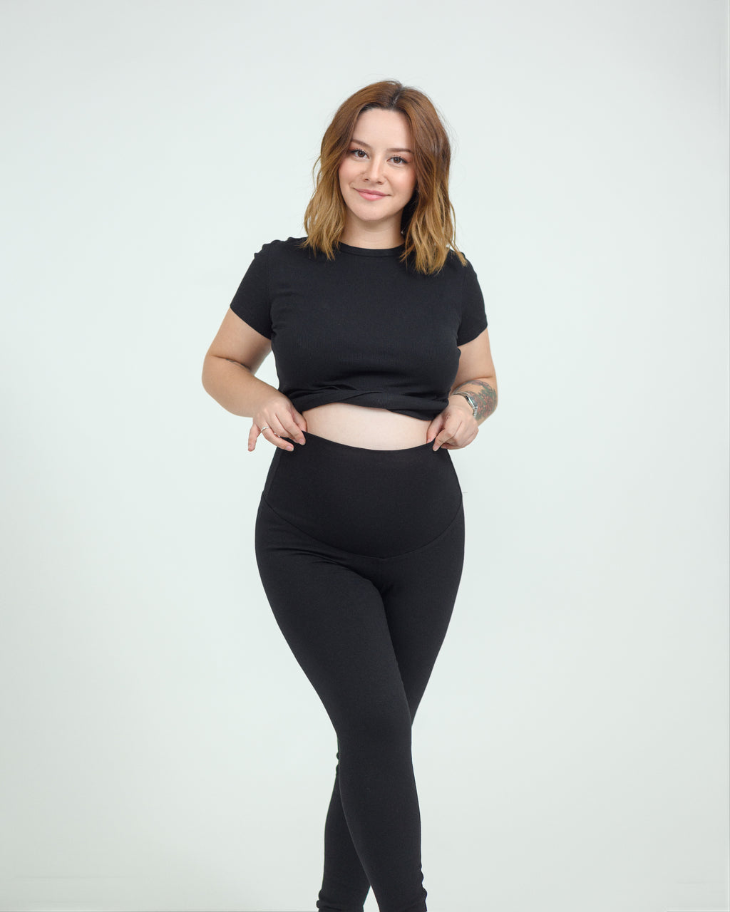 Calza Maternity - Negra