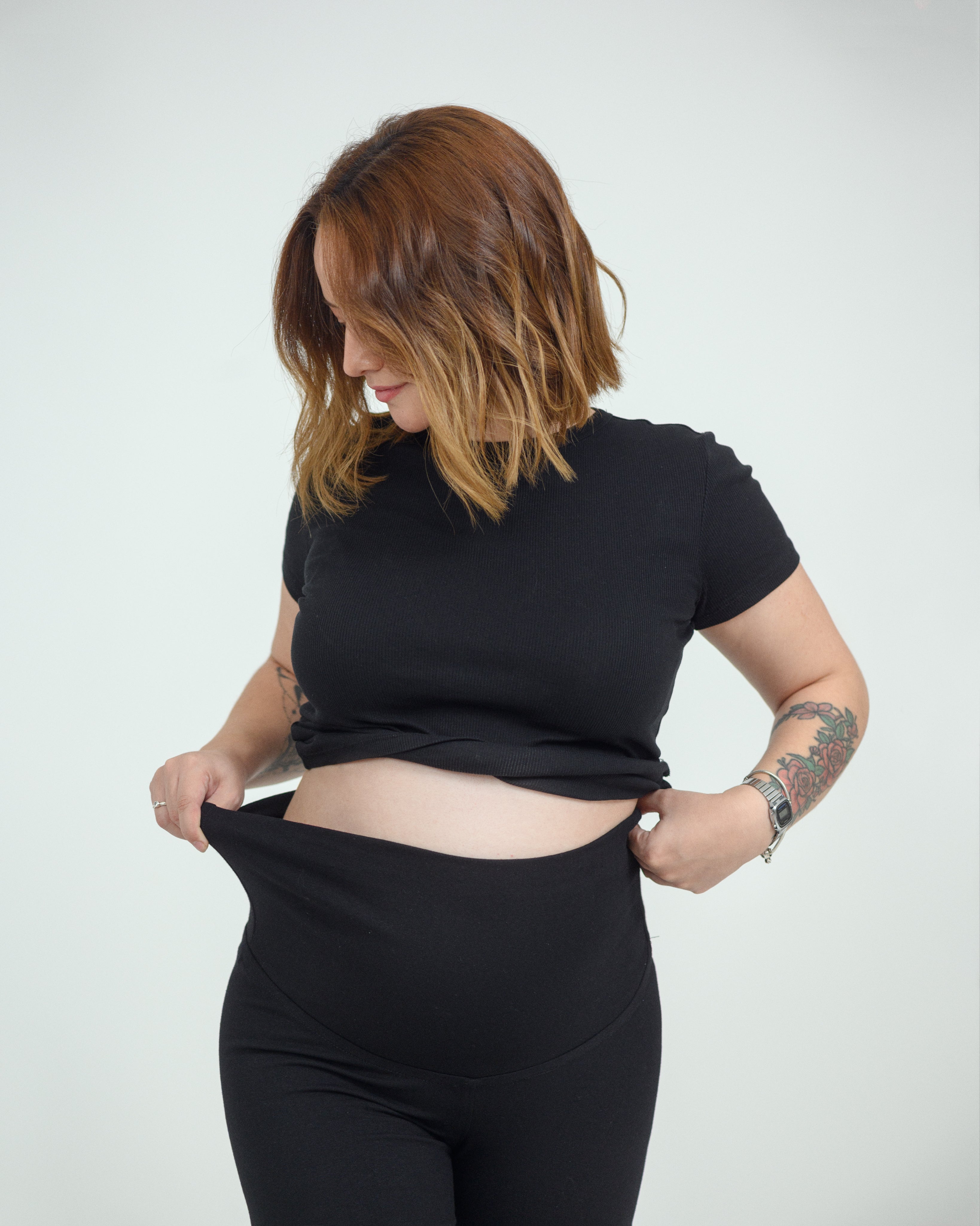 Calza Maternity - Negra